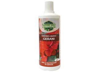 CONCIME LIQUIDO GERANI- - Kg.1 - 6 pezzi GREENWALL