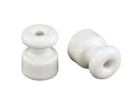 PORCELLANA ISOLATORE- - ø mm.16 - 10 pezzi