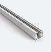 TRACK-200 B Binario bianco opaco 150cm per sospensioni con portalampade E14-E27-GU10-GX53