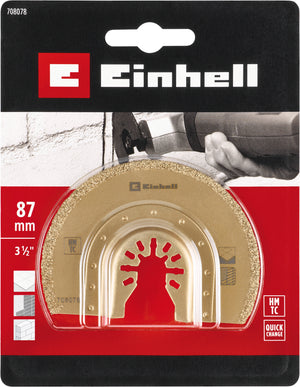 Einhell LAMA SEMICIRCOLARE MULTIFUNZIONE HM  mm. 87