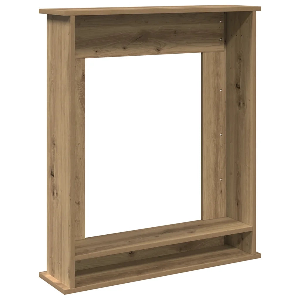 Cornice per Camino Rovere Artigianale 75x20x87,5 cm Truciolato CFW9700811