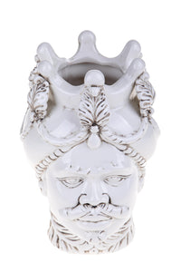 Vaso Testa di Moro Uomo H 24,7 cm