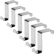 Set di Attrezzi per la Maniglia della Porta in Acciaio Inox - Maniglia per Porta - Maniglione per Porta - Maniglia per Cucina - Set di 6 Pezzi - 5KG di Capacità di Carico