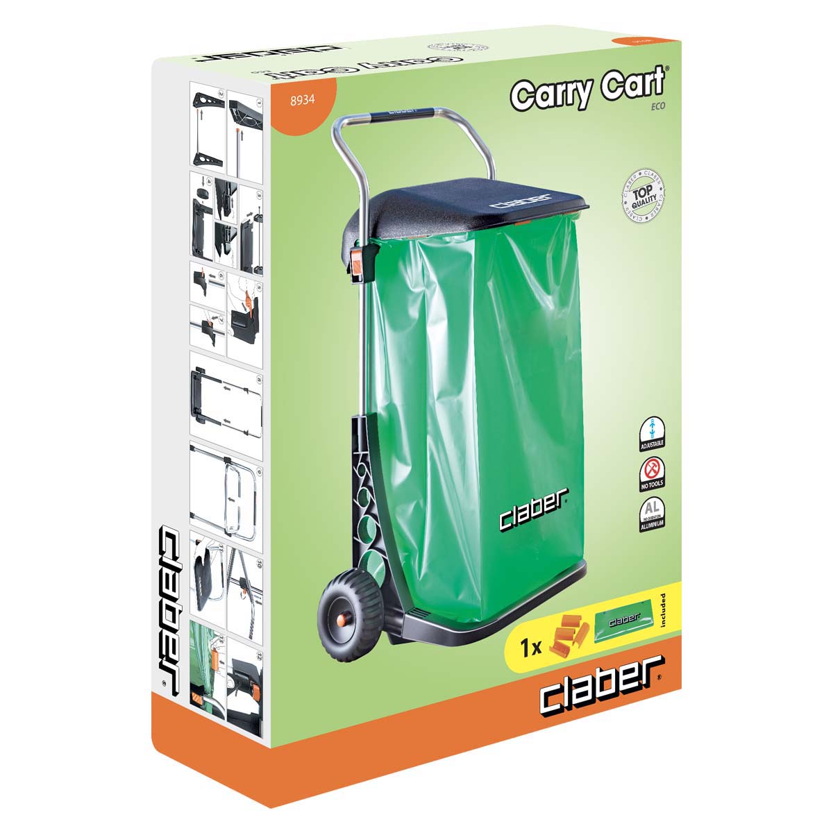 CARRELLO DA GIARDINO CARRY CART ECO 8934- 1,0 pz
