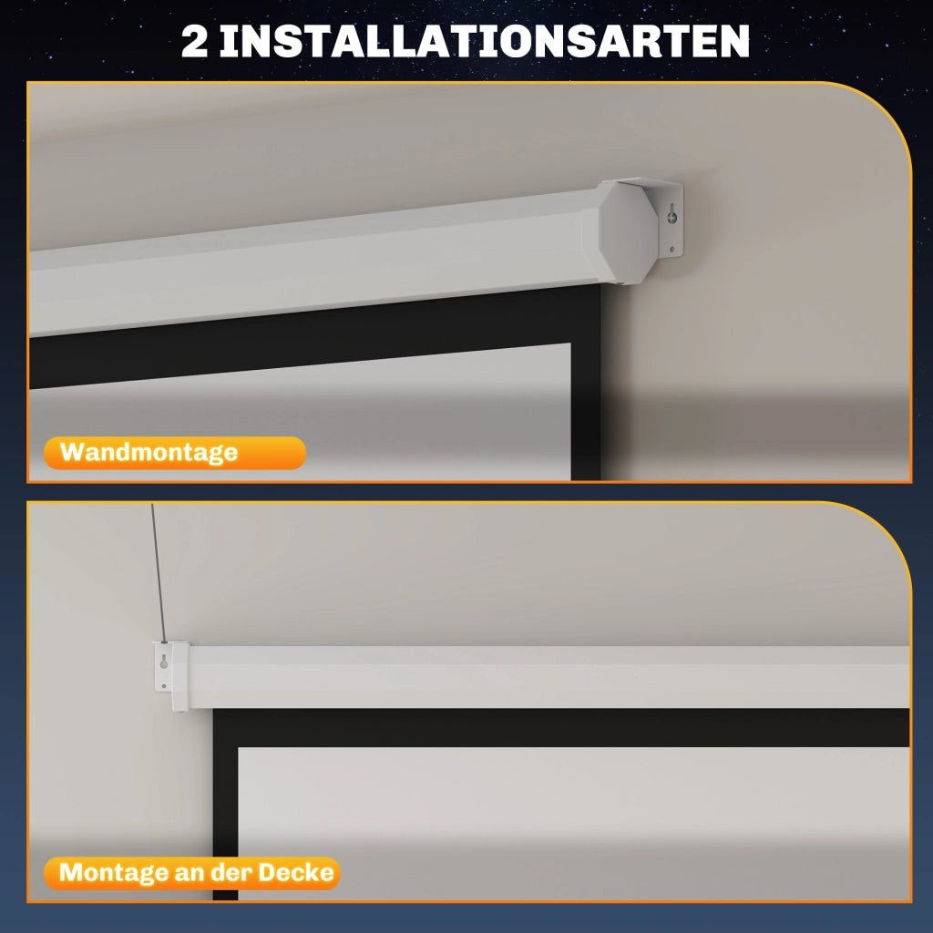 Telo per proiezioni ¨C Minimal ¨C 171x128 cm 4:3 HD 4K