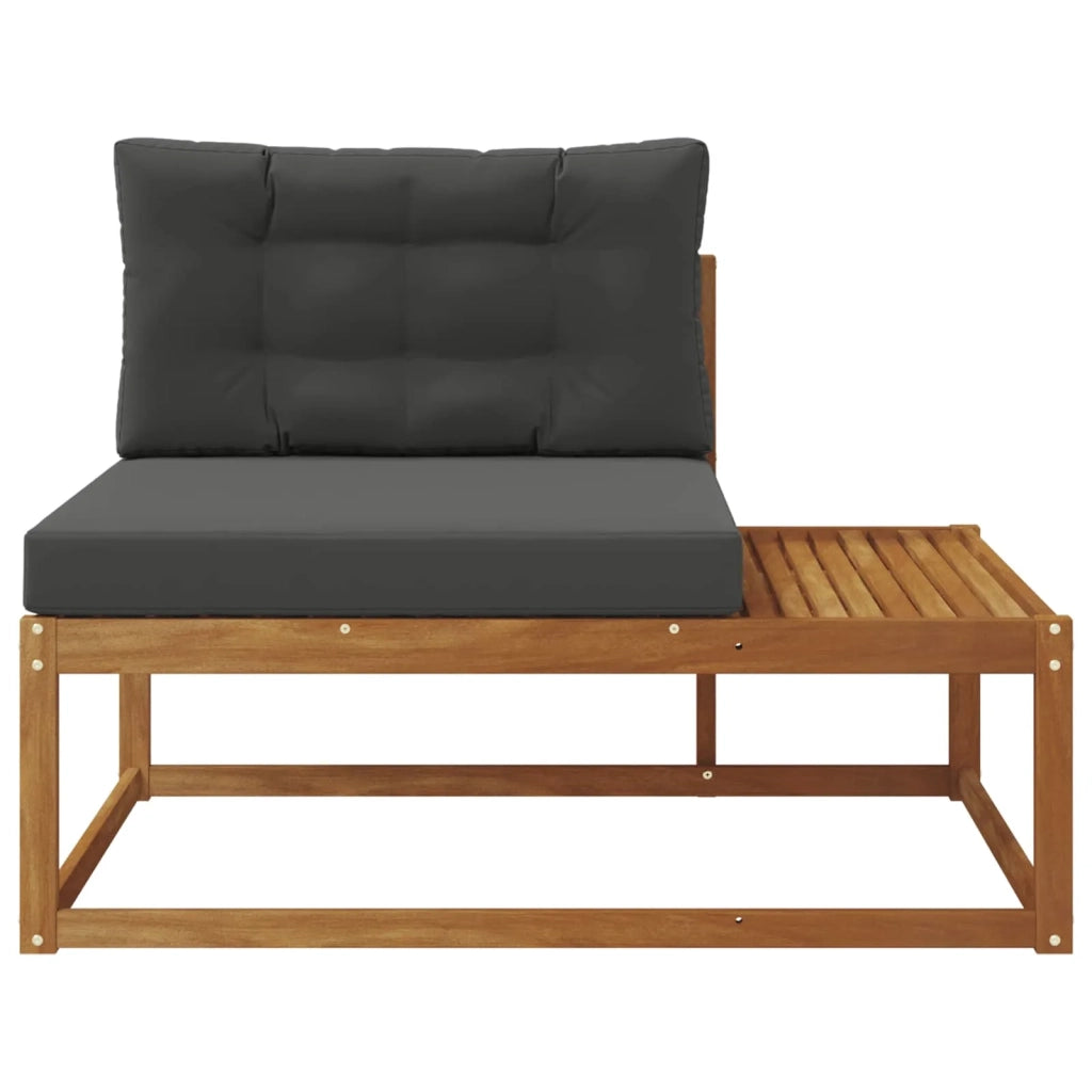 Divano da Giardino-Divano Esterno Finale con cuscino Naturale 115 x 83 x 73 cm 755558
