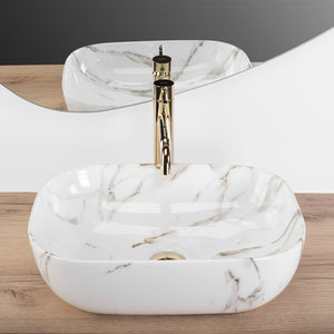 Lavabo Da Appoggio Rea Belinda Aiax Shiny