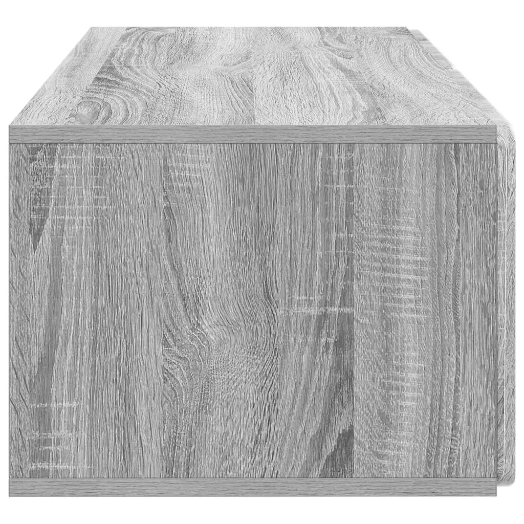 Mobile Porta TV da Muro 78,5 x 41 x 30 cm Sonoma grigio 898351
