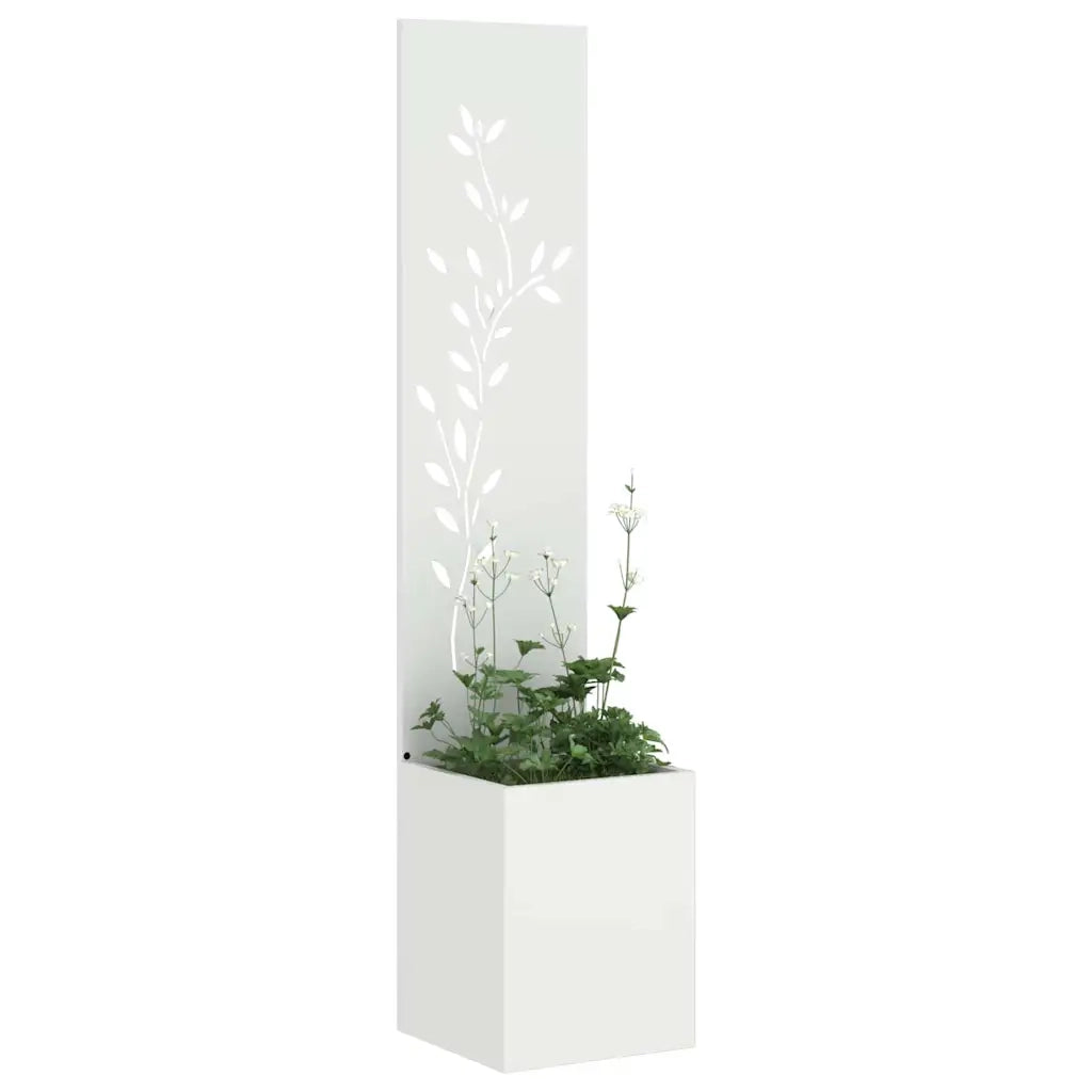 Schermo per privacy in giardino Bianco 32 x 32 x 150 cm CFW8432600