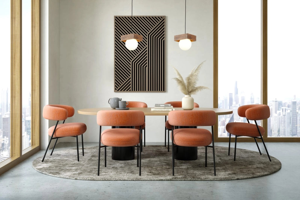 Lampada sospesa boho sfera bianca Bloom G9 12W Sigma
