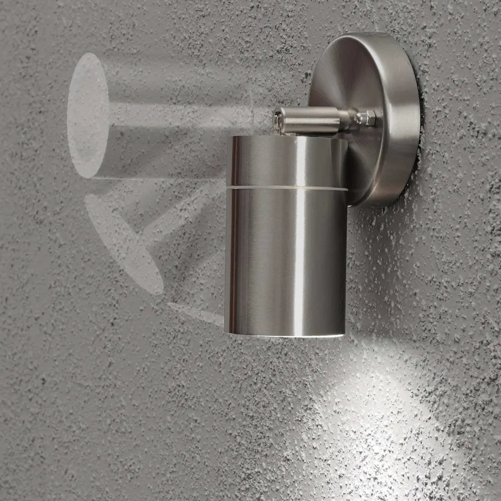KONSTSMIDE Lampada da Parete Modena Regolabile 1x7 W Acciaio Inox 434038