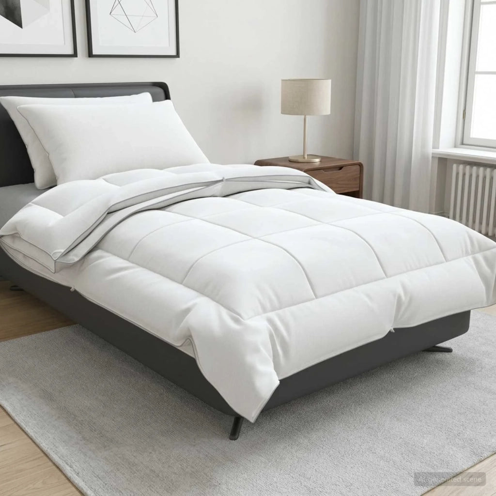 Set di piumone e cuscini 3 pcs 155x220 cm 4 stagioni Lana 3442046