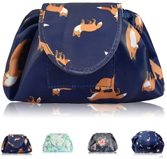 Borsa cosmetica con cinturino, grande borsa da viaggio per donne e ragazze