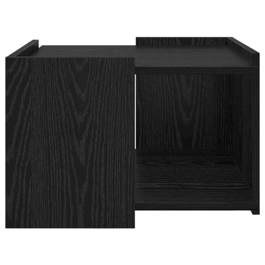 Tavolino da salotto Rovere Nero 50,5 x 50 x 33 cm 8001003