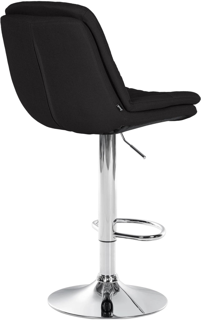 Barhocker Laurel Stoff chrom
