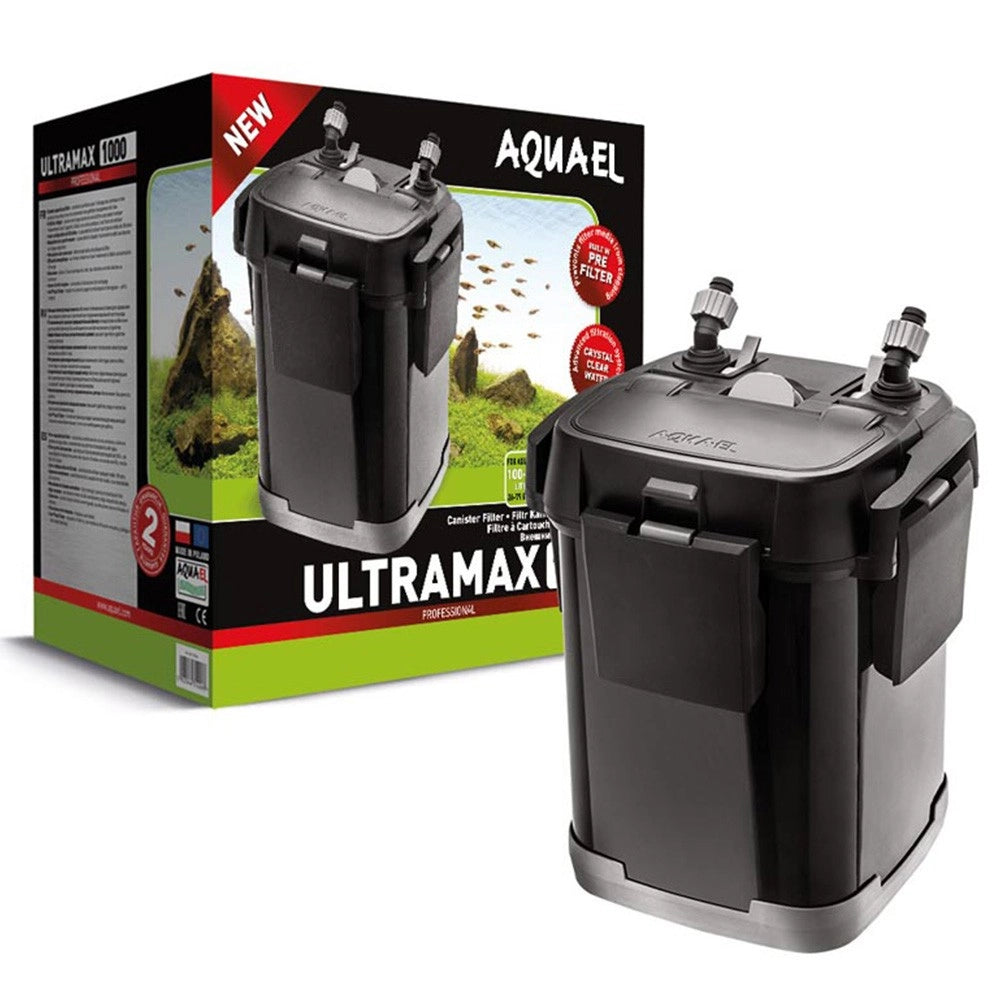 Aquael Ultramax - filtro esterno con prefiltro incorporato Modello: 1000