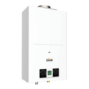 SCALDABAGNO A GAS CAMERA APERTA PEGASO ECO- 11 l/min - Gpl- FERRO- pezzi 1