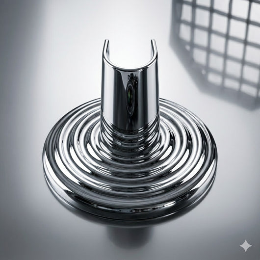 BORCHIA COPRITUBO PER RADIATORI  Universale Ø 8÷16 Cromata     MADE IN ITALY