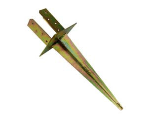 SUPPORTO DA PIANTARE PER TRAVE- - mm.90x90 - 1 pezzi