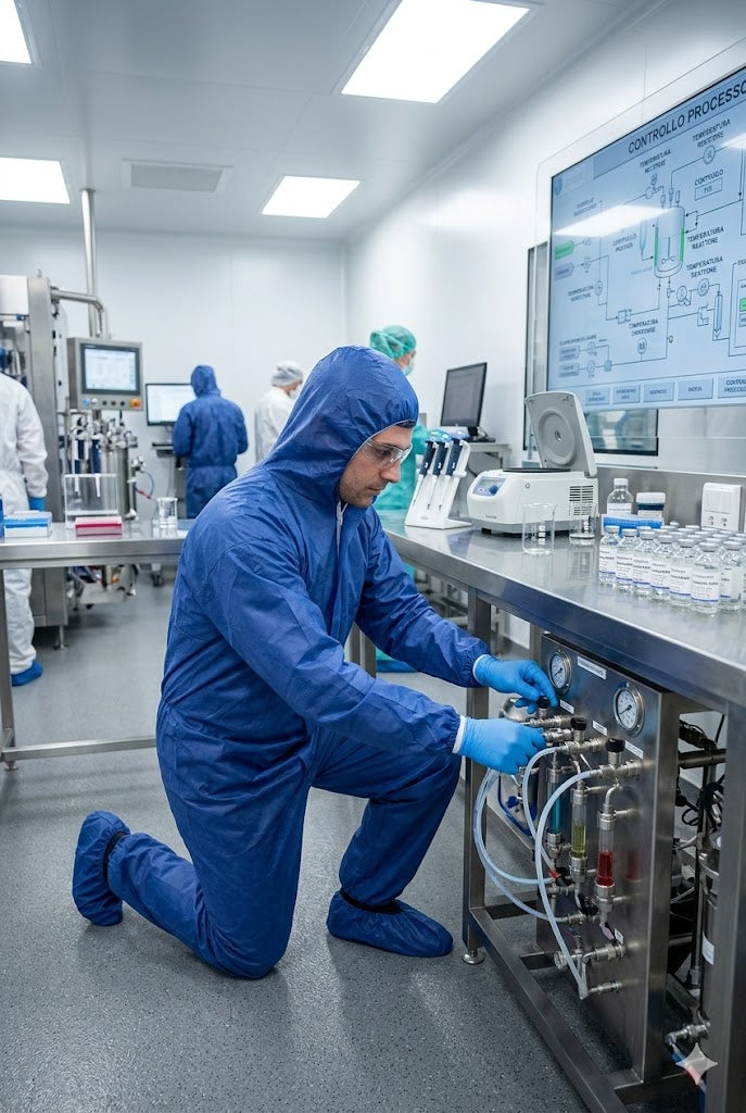 Tuta Intera con Cappuccio Excel Polipropilene Blu Taglia XXL 10 pezzi