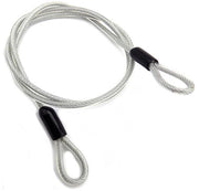 Cavo di sicurezza per esterno, cavo per slot, cavo con chiusura antidiefalto, accessori per terrazza, accessori per bicicletta, accessori per giardino.