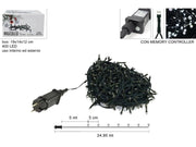 Decorazione Natale Minilucciole da Esterno 400 Led Bianchi