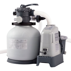 Intex POMPA A SABBIA COMBO CON CLORINATORE  portata 6.000 lt/h