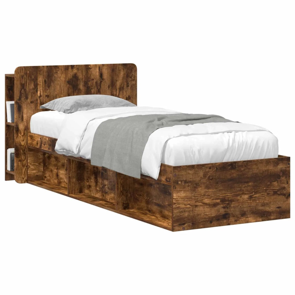 Testata del letto Rovere Fumo Legno ingegnerizzato 8001197