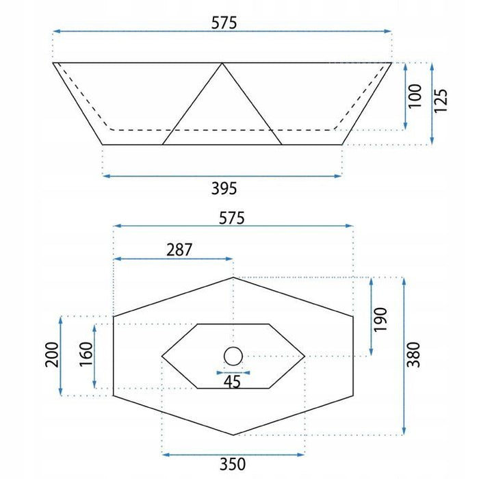 Lavabo Da Appoggio Basaro Eurus