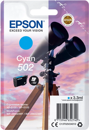 Epson Singlepack Cyan 502 Ink