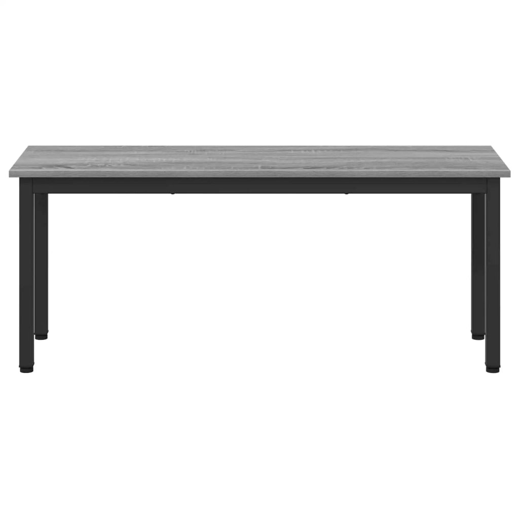 panchina Grigio Sonoma 110 x 35 x 45 cm Legno multistrato 892599