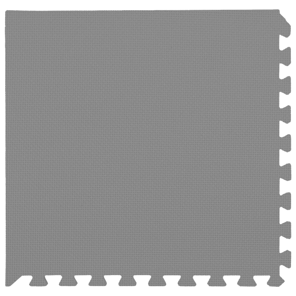 Tappetino per piscina 12 pcs Grigio 4,32 m² Schiuma EVA 3433305
