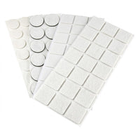 SOTTOSEDIA AUTOADESIVO 25 x 35 - pz 6 bianco- 10 blister  - Blister Koncreto