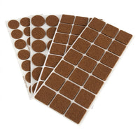 SOTTOSEDIA AUTOADESIVO ø 16 - pz 15 marrone- 10 blister  - Blister Koncreto