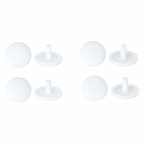 CAPPUCCIO COPRIVITE PER VITE TRUCIOLARE colore bianco - pz 100  - Blister Koncreto