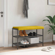 Cuscino per panchina Velluto (V) Giallo Profondità 35 cm 42043259