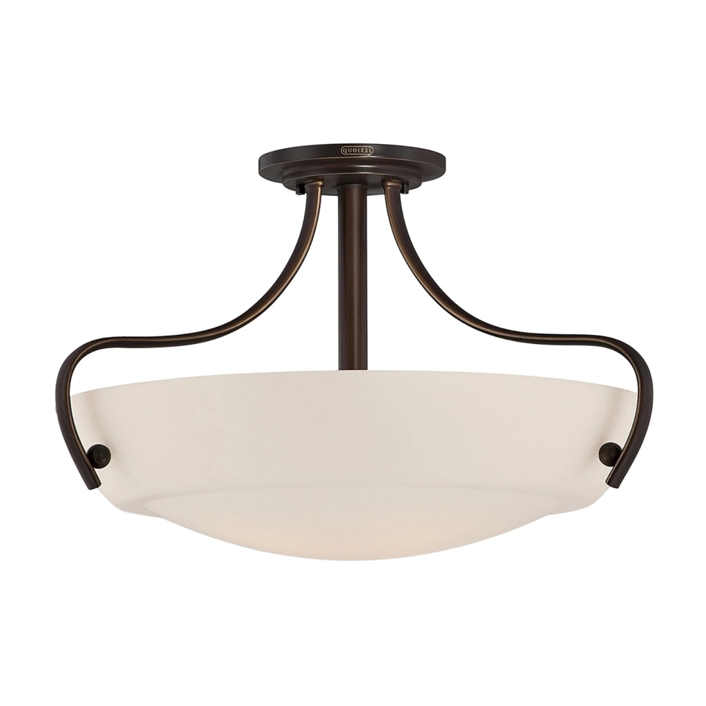 Lampada A Soffitto Contemporanea Chantilly Metallo Bronzo Palladiano 3 Luci E27