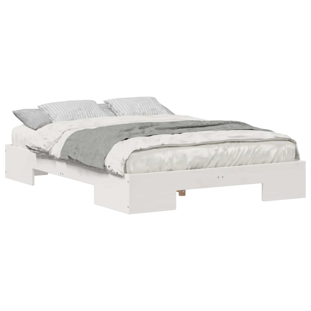 Struttura del letto Bianco 140 x 190 cm
