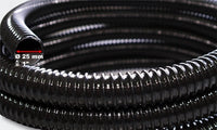 Tubo per laghetto da 1 pollice (25,4 mm), lunghezza 25 m nero da giardino fai da te 4216376