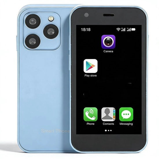 Mini Smartphone con Schermo da 3 Pollici e Doppia Fotocamera per Bambini