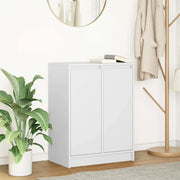 Credenza Bianca 57x34x76 cm in Legno Multistrato 861616