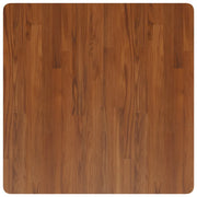 Piano Tavolo Quadrato Marrone Scuro 80x80x1,5cm Rovere Trattato 343018