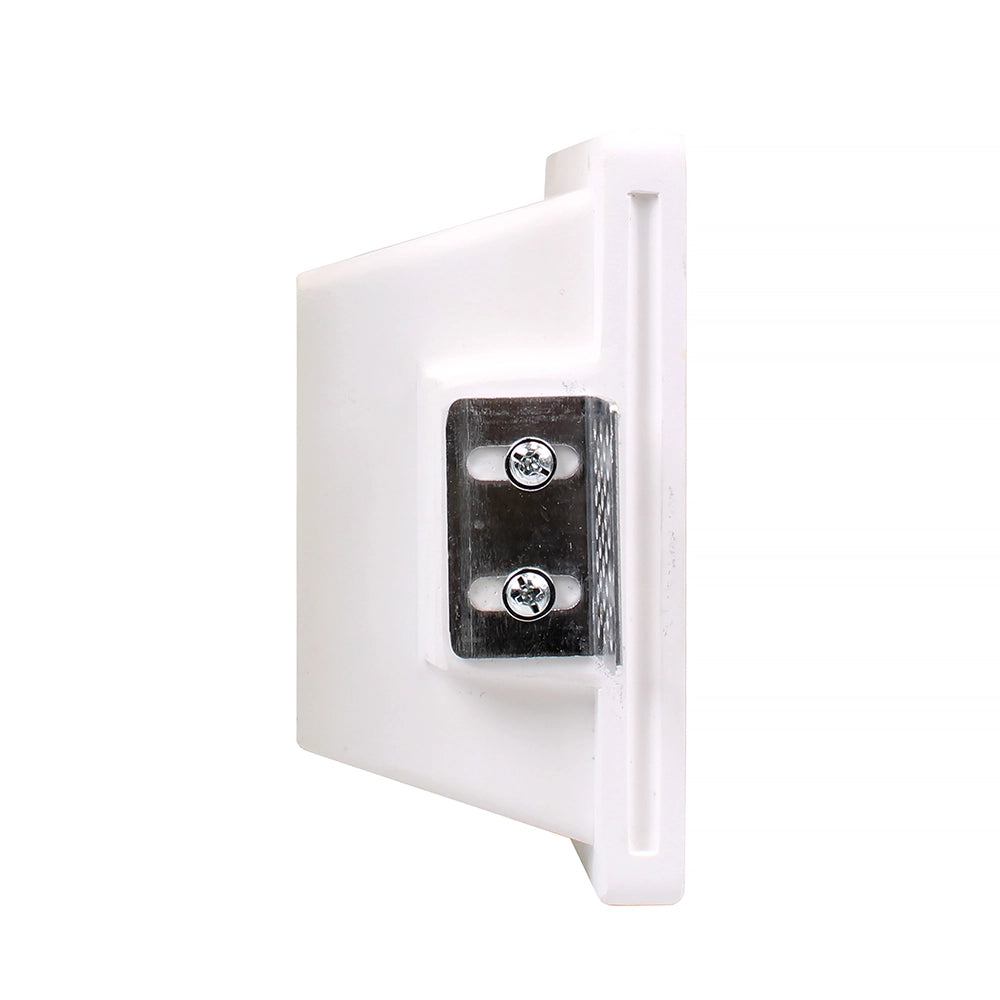 PORTAFARETTO GU10 QUADRATO IN GESSO BIANCO DA INCASSO - ELEGANZA E FUNZIONALITA' PER CONTROSOFFITTI