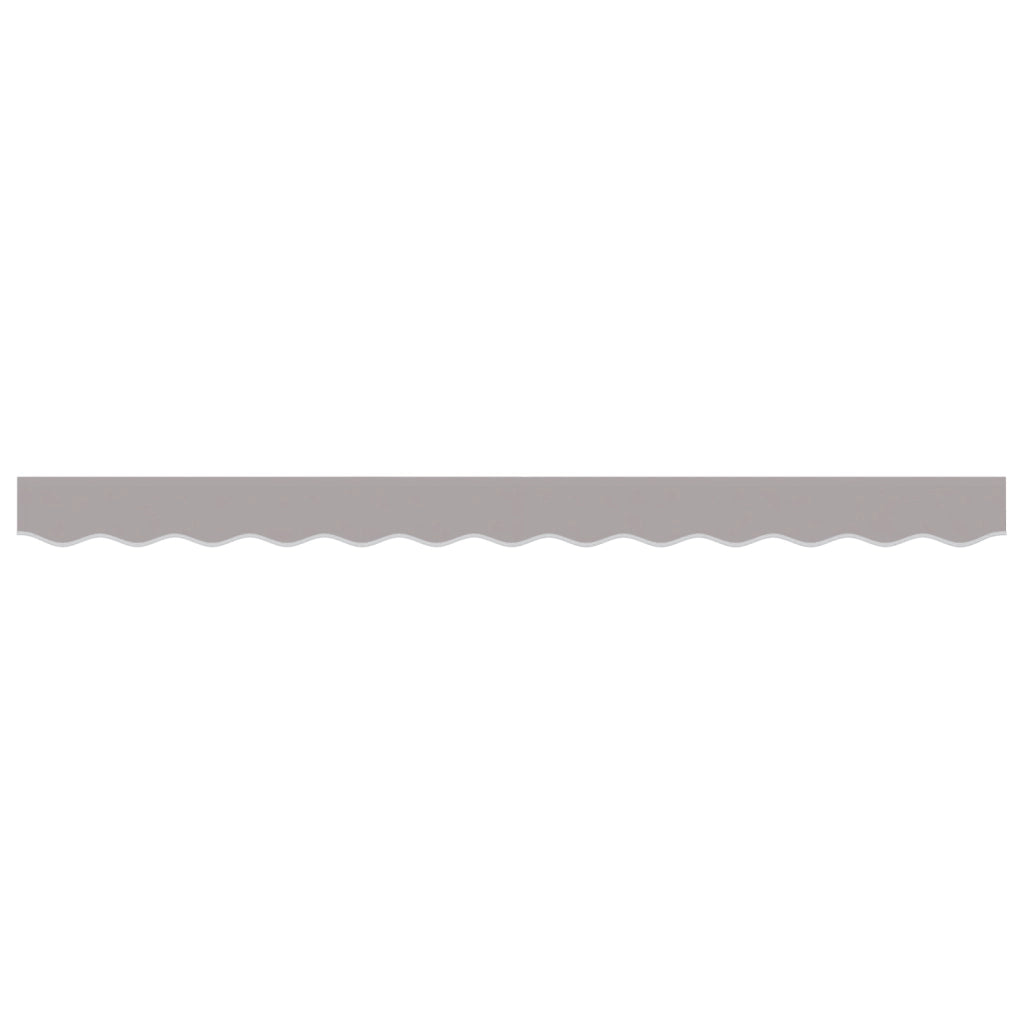 Tenda Valance per telaio da 2,5 m Grigio chiaro 2,3x0,2 m