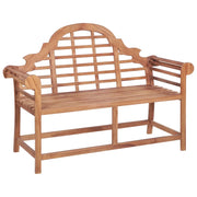 Panca da Giardino 127x58,5x92,5 cm in Legno Massello di Teakcod mxl 79741