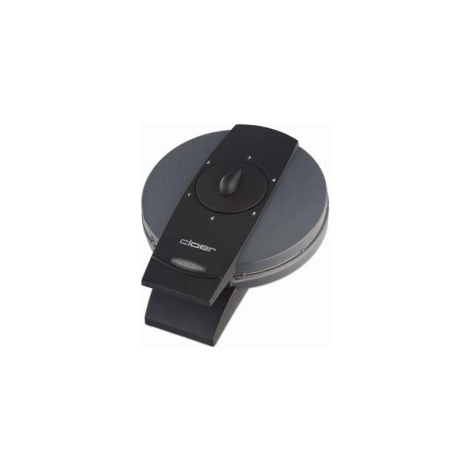 Cloer 1625 piastra per waffle 5 waffle 930 W Nero, Grigio