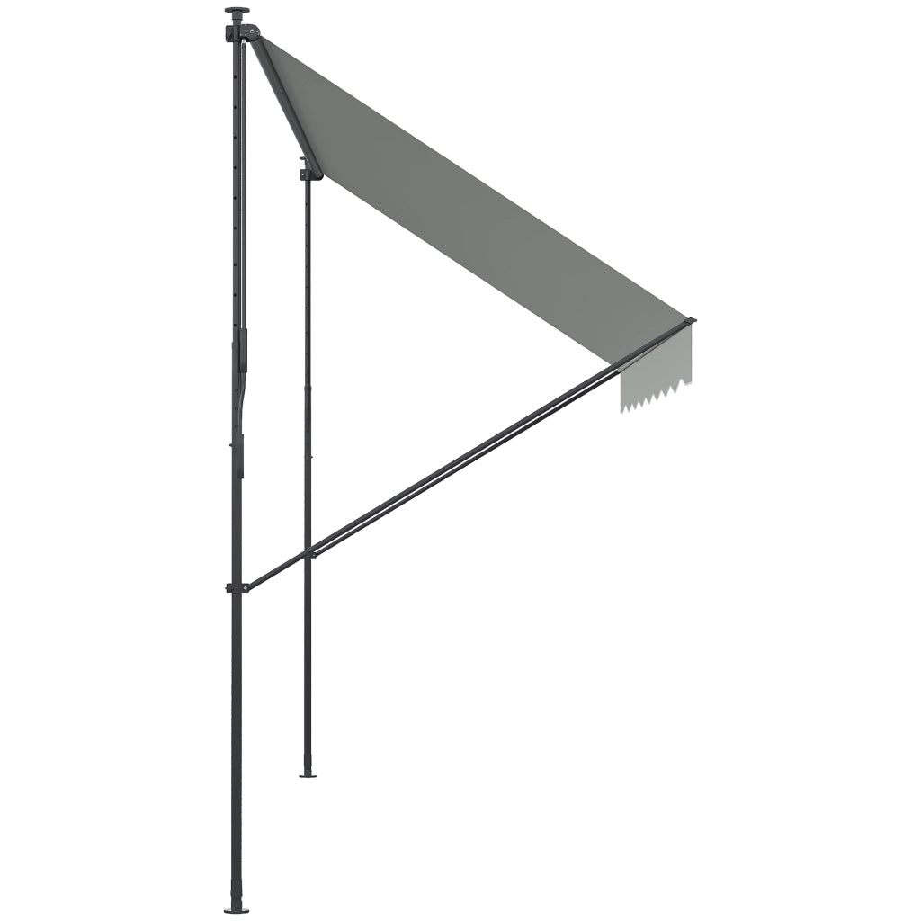 Toldo Retrattile Manuale per Balcone ¨C zephmum ¨C 300x175x210-310 cm Colore Crema