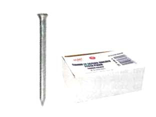 CHIODI ACCIAIO ZINCATO TESTA PIANA- - mm.3,5x60  kg.2,5 - 1 confezione QUALITY