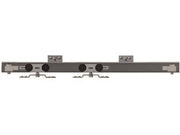 KIT PER PORTE SCORREVOLI CON BINARIO IN ALLUMINIO- - cm.230 porte cm.111-130 portata Kg.80 - 1 pezzi OMGE