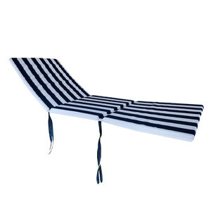 CUSCINO GARDEN LETTINO 195X60CM RIGA BLU- MARKOTEX- 1,0 pz